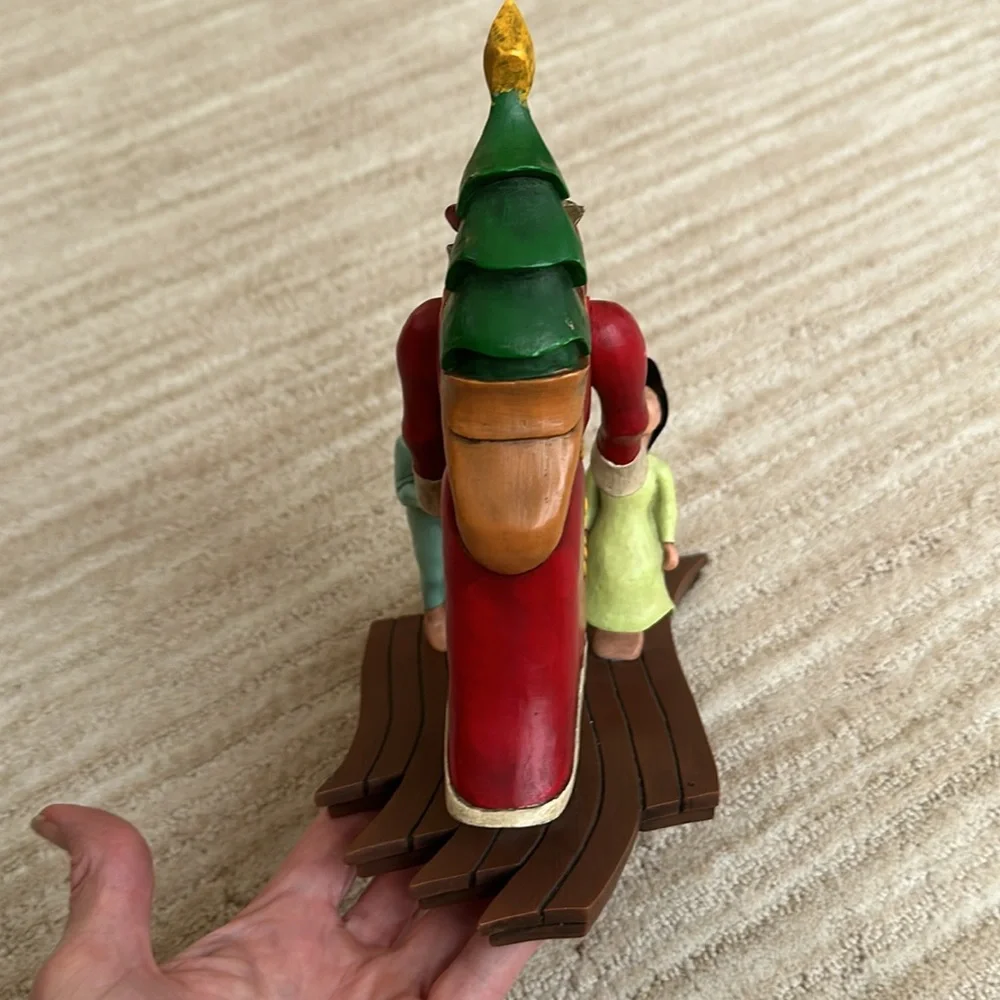 Demdaco Soon Would Be There Santa Figurine by Rhett Johnson - 2005 Collectible